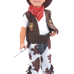 Bristol Novelty Kids Wild West Cowboy Costume American / USA