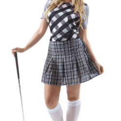 Orion Costumes Womens Pub Golf Costume - Black