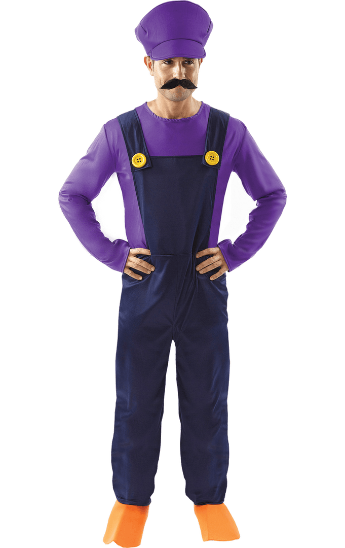 Orion Costumes Waluigi Super Mario Costume 1 Orion Costumes Waluigi Super Mario Costume
