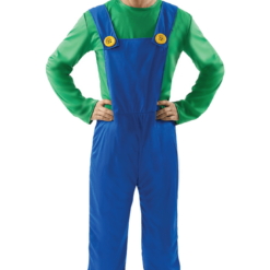 Orion Costumes Cosplay & Comic Con Mens Luigi Super Mario Costume