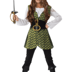 Orion Costumes Book Characters Ladies Green Pirate Costume