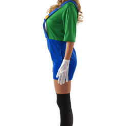 Orion Costumes All Decades /Era Costumes Adult Womens Luigi Costume