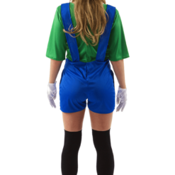 Orion Costumes All Decades /Era Costumes Adult Womens Luigi Costume