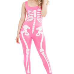 Orion Costumes Pink Skeleton Jumpsuit Halloween