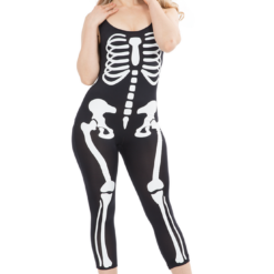 Orion Costumes Halloween Womens Skeleton Jumpsuit