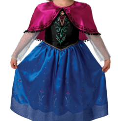 Rubies Book Characters Kids Deluxe Frozen Anna Costume