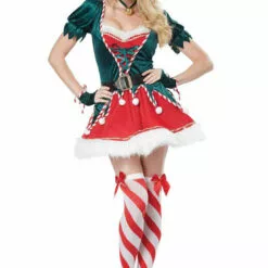 California Costumes Christmas Ladies Santa's Helper Costume