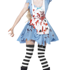 Smiffys Book Characters Adult Zombie Alice Costume