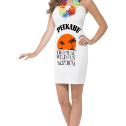 Smiffys Adult Peekabu Caribbean Fun Costume