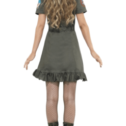 Smiffys Military Ladies Deluxe Top Gun Costume