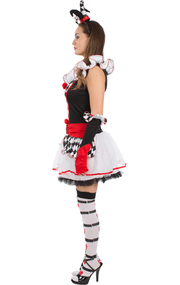 Orion Costumes Circus Ladies Harlequin Jester Costume 2 Orion Costumes Circus Ladies Harlequin Jester Costume