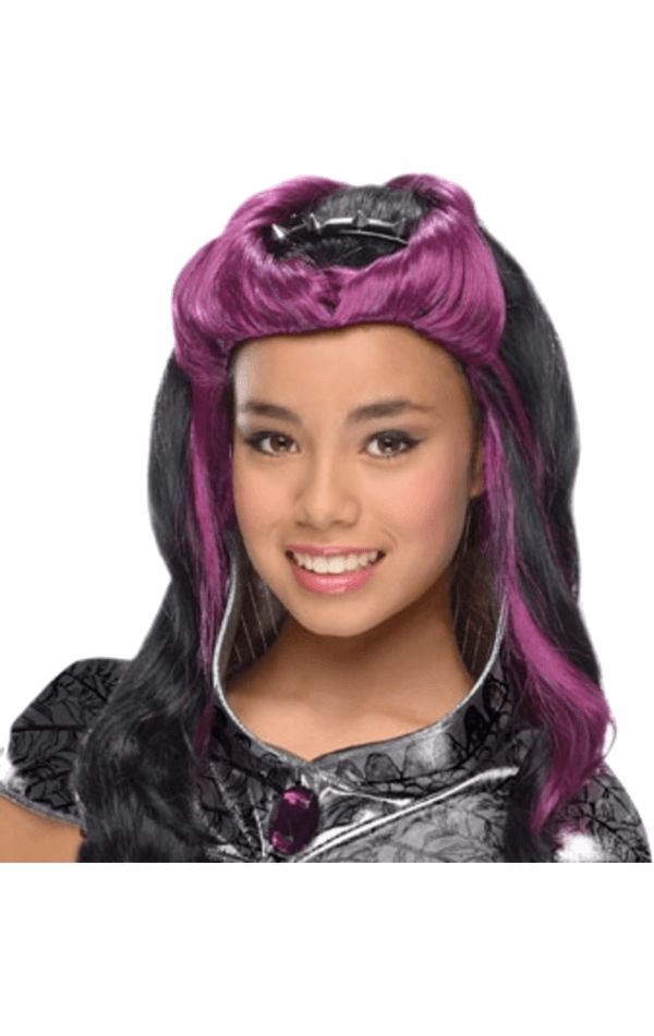 Rubies Disney Kids Ever After High Raven Wig 1 Rubies Disney Kids Ever After High Raven Wig