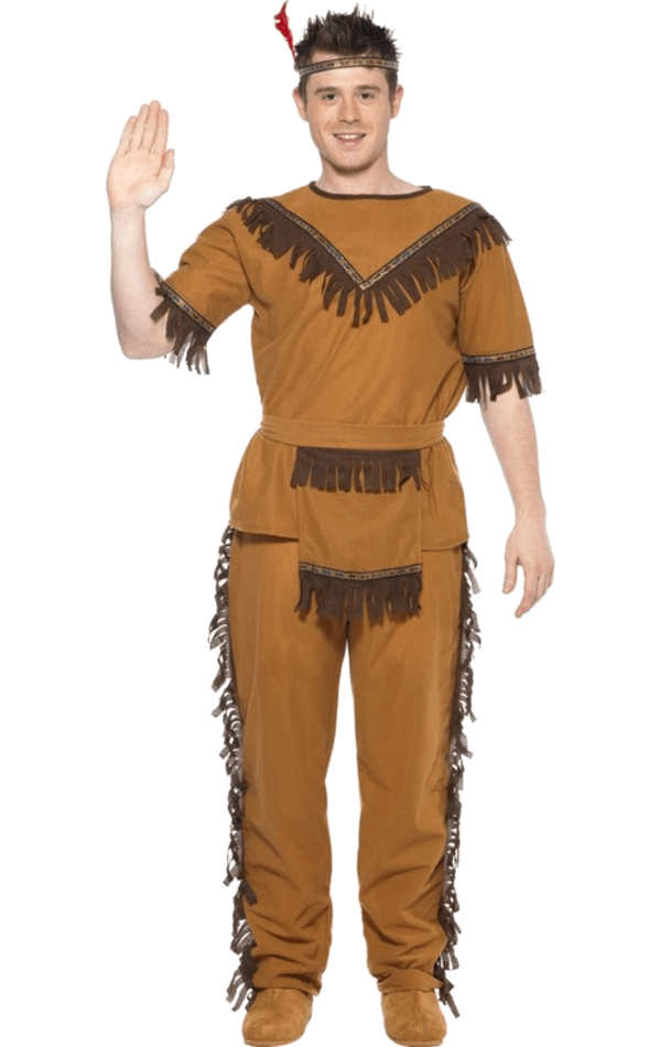 Smiffys Brave Indian Costume American / USA 1 Smiffys Brave Indian Costume American / USA