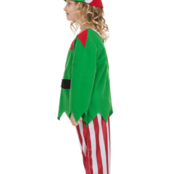 Orion Costumes Christmas Kids Striped Elf Costume