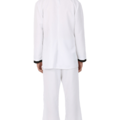 Orion Costumes Adult 1970s White Suit Costume