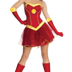 Rubies Ladies Official Rescue Iron Man Costume