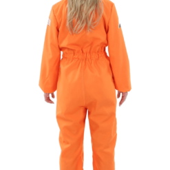Orion Costumes American / USA Womens Orange Astronaut Costume