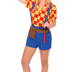 Orion Costumes Womens Wendy Bob The Builder Costume British / UK