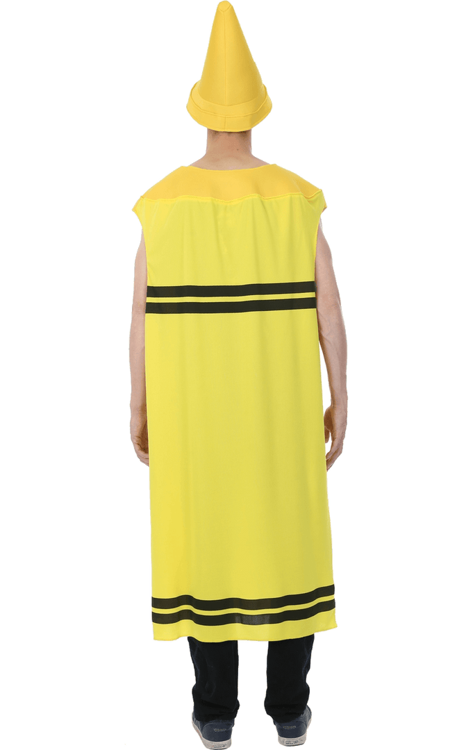 Orion Costumes Crayons Adult Yellow Crayon Costume 3 Orion Costumes Crayons Adult Yellow Crayon Costume