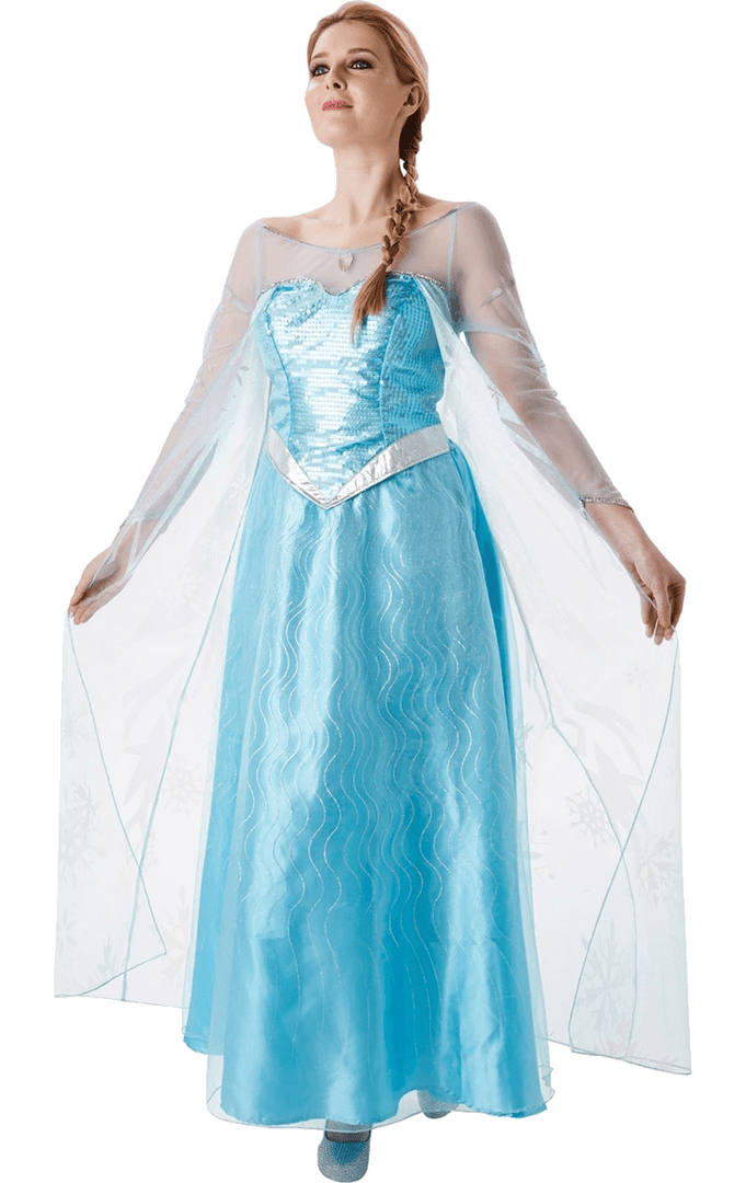 Rubies Book Characters Womens Frozen Elsa Costume 1 Rubies Book Characters Womens Frozen Elsa Costume