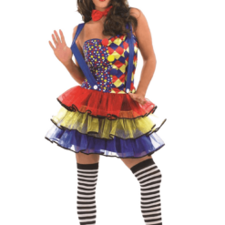 Fun Shack Circus Womens Sexy Clown Costume
