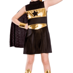 Wicked Costumes Girls Black Superhero Costume Superheroes