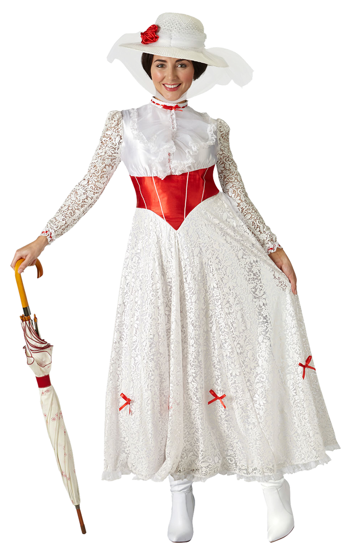 Rubies Adult Mary Poppins Holiday Costume Book Characters 1 Rubies Adult Mary Poppins Holiday Costume Book Characters