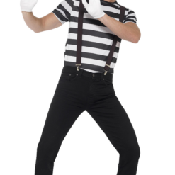 Smiffys Mens Mime Artist Costume