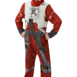 Rubies Kids Deluxe Star Wars X Wing Pilot Costume Ages 9- Book Characters
