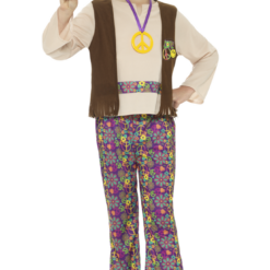 Smiffys Kids 1960s Hippy Boy Costume All Decades /Era Costumes