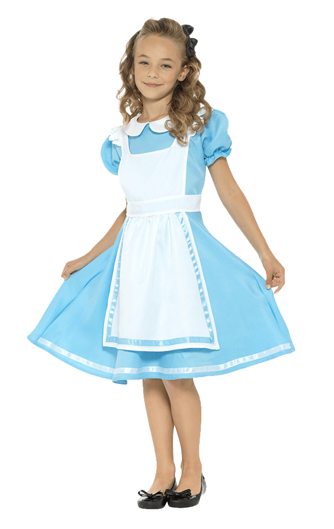 Smiffys Kids Storybook Alice Costume Alice In Wonderland 1 Smiffys Kids Storybook Alice Costume Alice In Wonderland