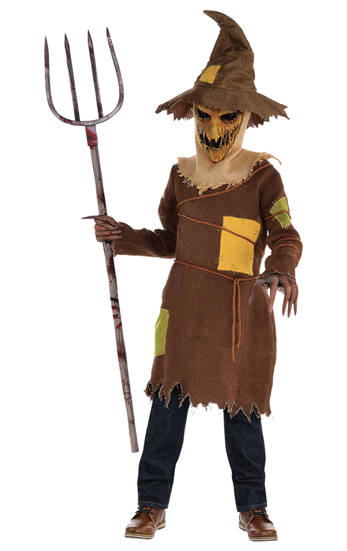 Amscan Kids Scary Scarecrow Costume 1 Amscan Kids Scary Scarecrow Costume