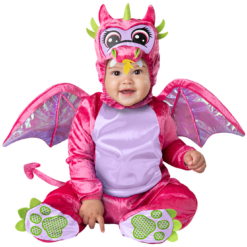InCharacter Costumes Pink Baby Dragon Costume Fairytales