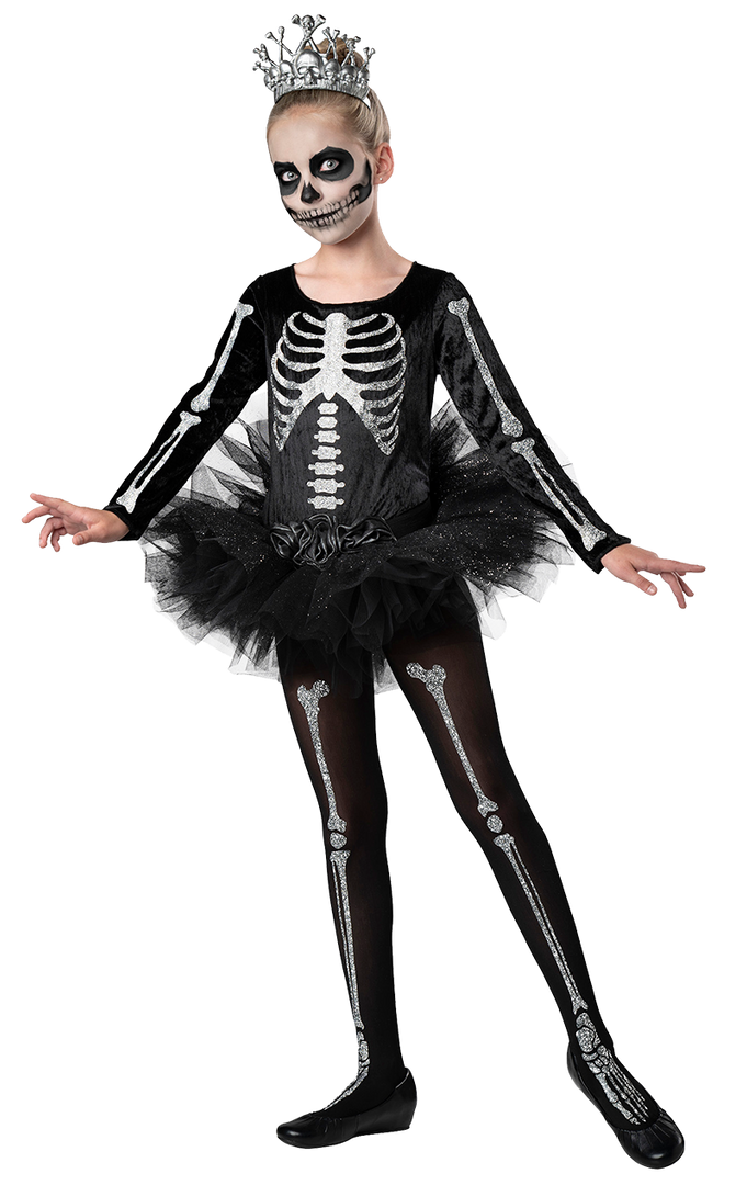 InCharacter Costumes Kids Skelly Ballerina Costume 1 InCharacter Costumes Kids Skelly Ballerina Costume