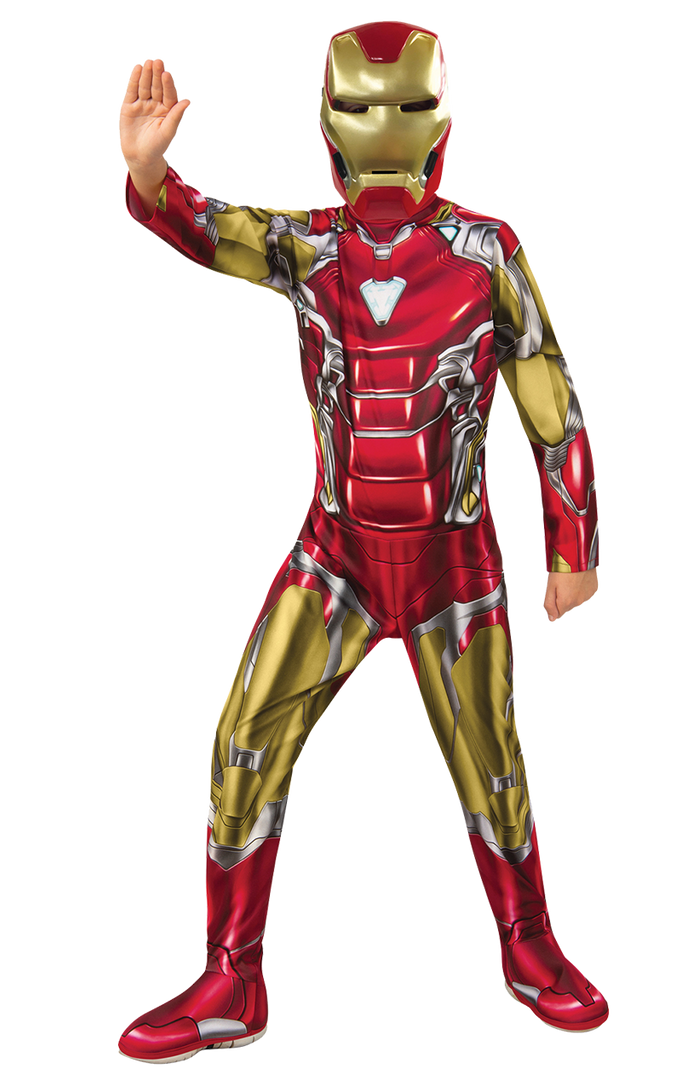Rubies Kids Iron Man Endgame Costume Cosplay & Comic Con 1 Rubies Kids Iron Man Endgame Costume Cosplay & Comic Con