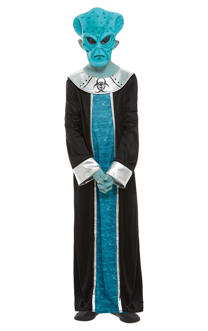 Smiffys Kids Alien Lord Costume Aliens 1 Smiffys Kids Alien Lord Costume Aliens