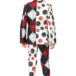 Suitmeister Circus Kids Halloween Vintage Clown Costume