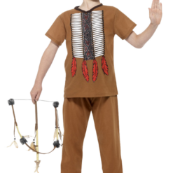 Smiffys Kids Native Indian Warrior Costume