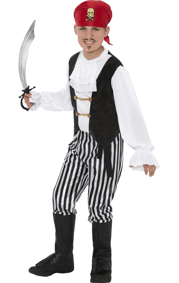 Smiffys Kids Pirate Costume 1 Smiffys Kids Pirate Costume