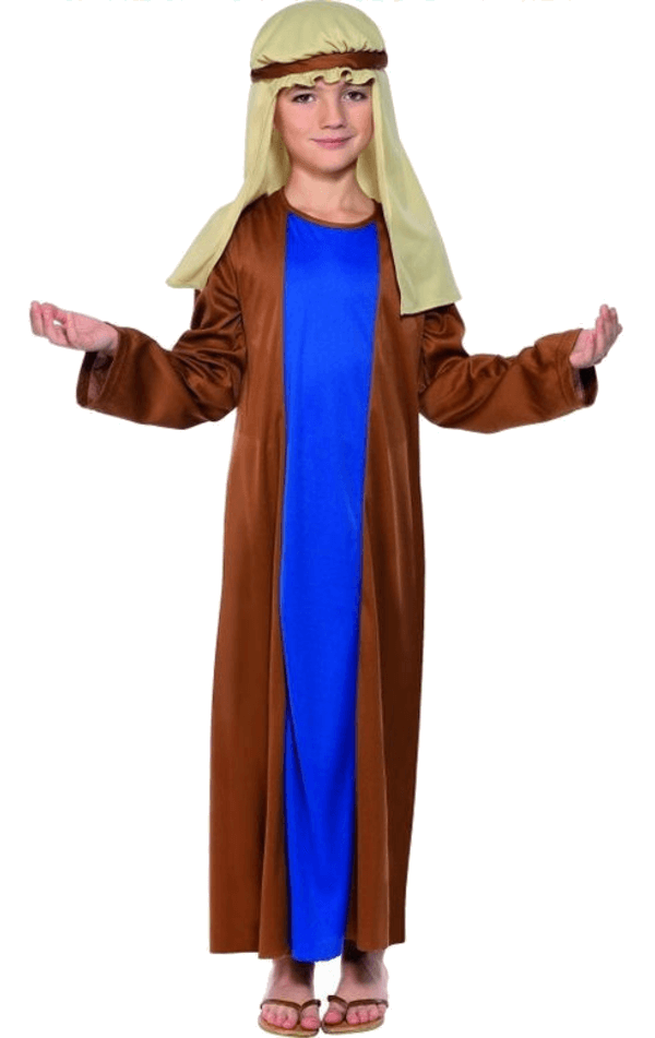 Smiffys Kids Joseph Nativity Costume 1 Smiffys Kids Joseph Nativity Costume