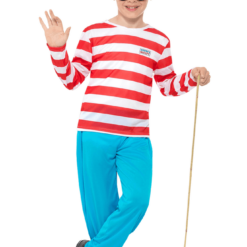 Smiffys Kids Where's Wally Costume Book Characters