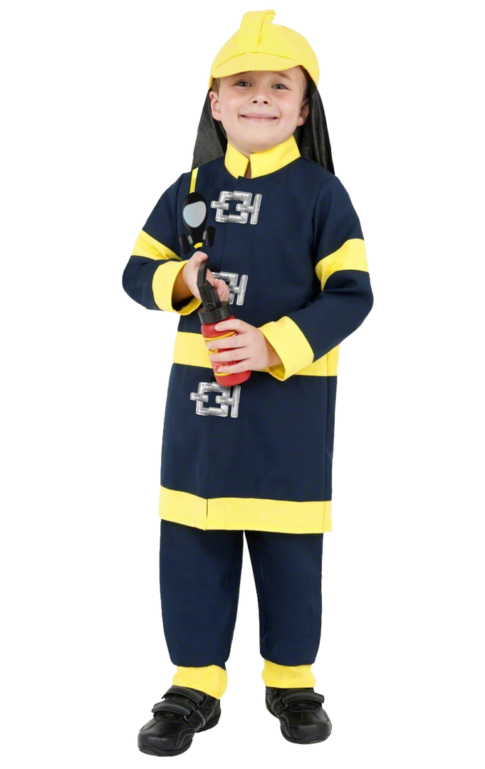 Smiffys Boys Fireman Costume 1 Smiffys Boys Fireman Costume