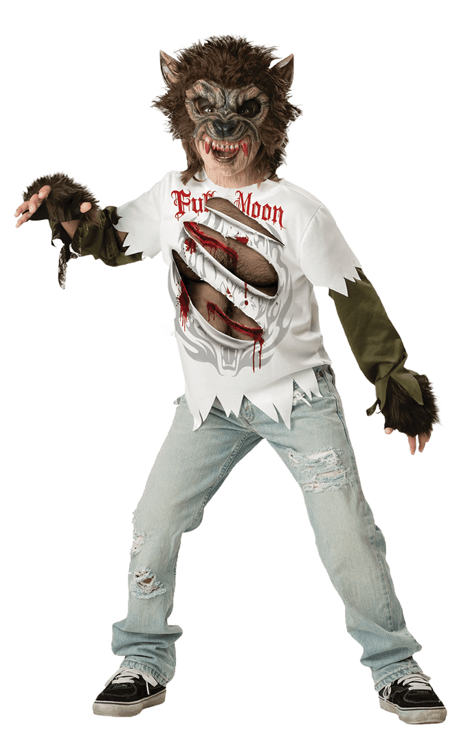 InCharacter Costumes Animals Kids Cursed Werewolf Costume 1 InCharacter Costumes Animals Kids Cursed Werewolf Costume