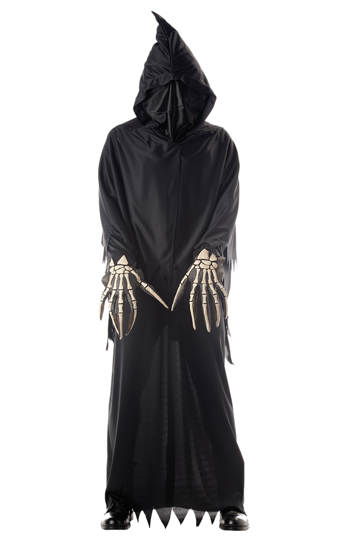 California Costumes Kids Facepieceed Grim Reaper Costume Halloween 1 California Costumes Kids Facepieceed Grim Reaper Costume Halloween