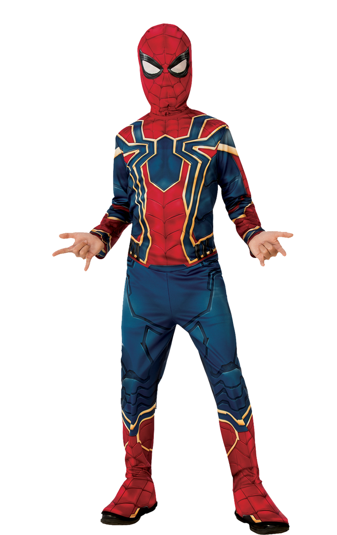 Rubies Kids Avengers Iron Spiderman Costume Cosplay & Comic Con 1 Rubies Kids Avengers Iron Spiderman Costume Cosplay & Comic Con