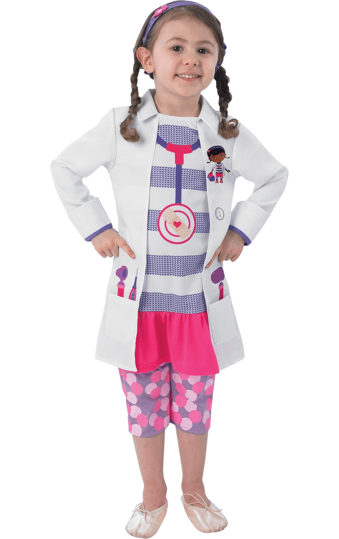 Rubies Book Characters Kids Doc McStuffins Costume 1 Rubies Book Characters Kids Doc McStuffins Costume