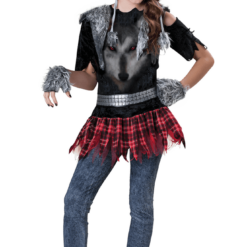 InCharacter Costumes Kids Miss Werewolf Costume