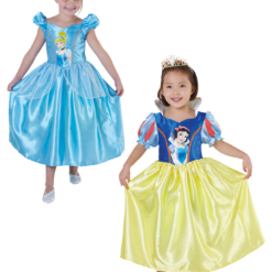 Rubies Kids Disney 2 In 1 Princess Costume Book Characters