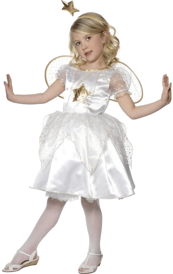 Smiffys Kids Star Angel Costume 1 Smiffys Kids Star Angel Costume