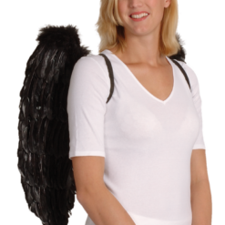 Boland Black Angel Wings - Large Angels